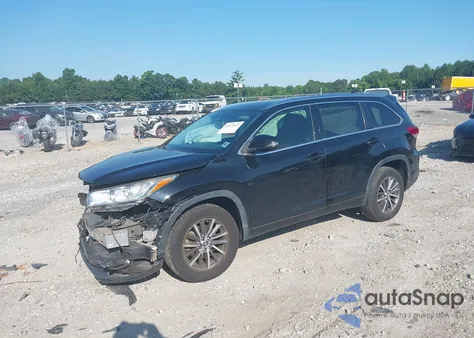 2018 Toyota Highlander Xle from USA, damaged, VIN 5TDKZRFH3JS532406